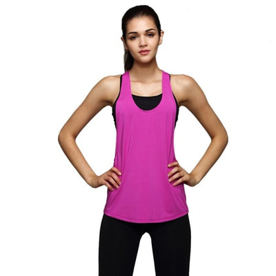 Quick Drying Loose Breathable Fitness Sleeveless tops