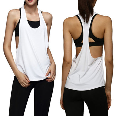 Woman Crop Top Yoga Gym Fitness Sport Sleeveless Vest