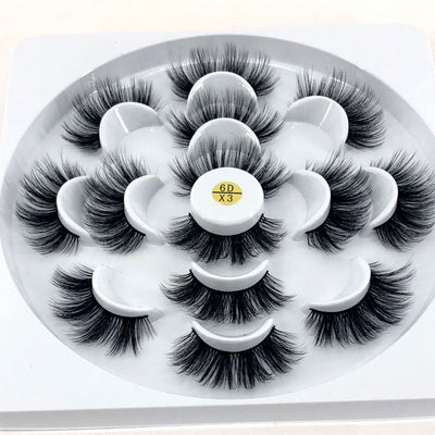 Pairs Natural false eyelashes fake lashes long makeup